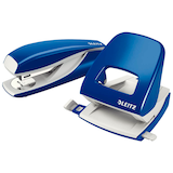 Artikelbild 1 für LEITZ Locher und Heftgeräte Set WOW 5095 blau, Artikelnummer 678361