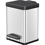 Artikelbild 1 für Hailo Öko uno Plus M Mülleimer 17,0 l silber, 1 St., Artikelnummer 353702