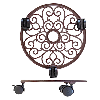 Artikelbild 5 für WAGNER® design yourself Pflanzenroller ANTIK GH 0925 Metall, Ø 29,0 cm dunkelbraun rund, 1 St., Artikelnummer 419998