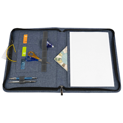 Artikelbild 3 für WEDO Konferenzmappe Denim Kunstfaser DIN A4 blau, Artikelnummer 574873