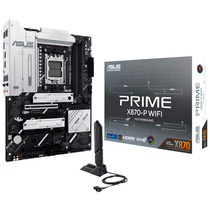 Artikelbild für ASUS Prime X870-P WIFI Mainboard, AM5, ATX, X870, 256 GB, Artikelnummer 685796