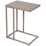 Artikelbild 1 für Garden Pleasure DOREA Beistelltisch rechteckig Stahl taupe 31,0 x 43,0 x 56,0 cm, 1 St., Artikelnummer 796237