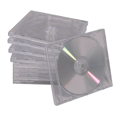 Artikelbild für MediaRange 1er CD-/DVD-Hüllen Jewel Cases transparent, 10 St., Artikelnummer 415695