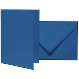 Artikelbild 1 für artoz Faltkarten mit Briefumschlägen Mosaic 943601-418 marine DIN B6, 10 St., Artikelnummer 959320