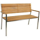 Artikelbild 1 für Garden Pleasure Gartenbank DENVER 304770 braun Holz 125,0 cm, Artikelnummer 168464