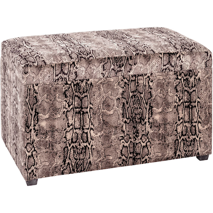 Artikelbild 2 für HAKU Möbel Sitztruhe 22950 Snake Holz 65,0 cm, Artikelnummer 310221