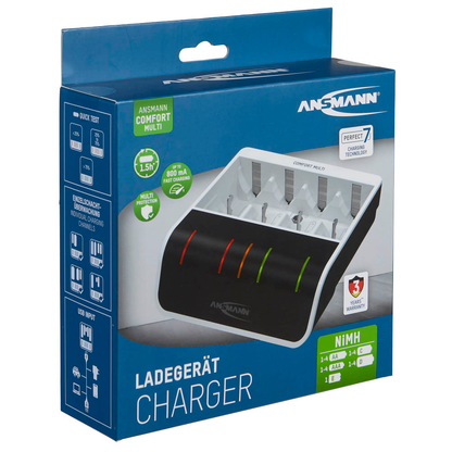 Artikelbild 5 für ANSMANN Comfort Multi Akku-Ladegerät, Artikelnummer 338576