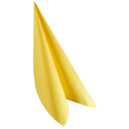 Artikelbild 3 für alouette Servietten gelb 3-lagig 33,0 x 33,0 cm, 30 St., Artikelnummer 432902