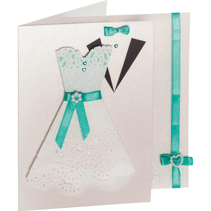 Artikelbild 3 für folia Faltkarten mit Briefumschlägen pastell 179501 perlweiß DIN A6, 5 St., Artikelnummer 479234