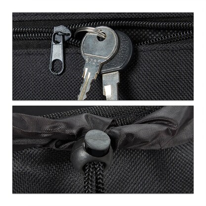 Artikelbild 3 für relaxdays Einkaufstrolley Kunstfaser schwarz 42,0 x 28,0 x 92,5 cm, Artikelnummer 644662