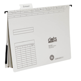 Artikelbild 1 für dots Personalhefter Karton lichtgrau DIN A4 4x kaufmännische Heftung, 5 St., Artikelnummer 538603