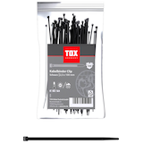 Artikelbild 1 für TOX Kabelbinder Clip schwarz 100,0 mm x 2,5 mm, 100 St., Artikelnummer 560403