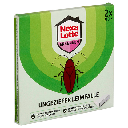 Artikelbild 2 für Nexa Lotte® Ungeziefer-Klebefallen weiß, 2 St., Artikelnummer 663829