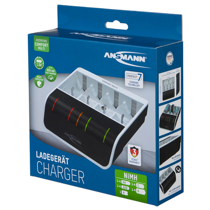 Artikelbild 6 für ANSMANN Comfort Multi Akku-Ladegerät, Artikelnummer 338576