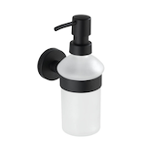 Artikelbild 1 für WENKO Seifenspender Bosio 24235100 schwarz, matt Edelstahl 200,0 ml, 1 St., Artikelnummer 805923