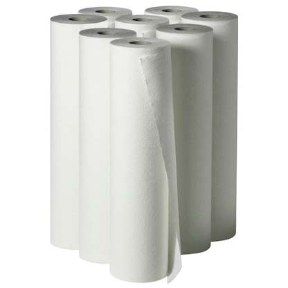 Artikelbild 2 für FRIPA Ärztekrepp classic-line 1-lagig weiß 50,0 cm x 50,0 m, 9 Rollen, Artikelnummer 444446