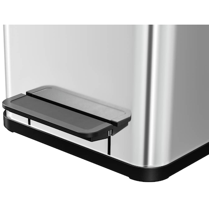 Artikelbild 4 für Hailo Öko uno Plus M Mülleimer 17,0 l silber, 1 St., Artikelnummer 353702