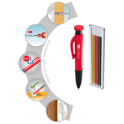 Artikelbild 5 für TOX easyMarx Tieflochmarker farbsortiert, 1 St., Artikelnummer 560429