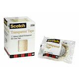 Artikelbild 1 für Scotch 550 Klebefilm transparent 15,0 mm x 66,0 m 10 Rollen, Artikelnummer 747727