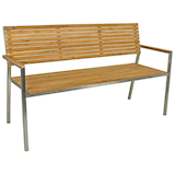 Artikelbild 1 für Garden Pleasure Gartenbank DENVER 304771 braun Holz 150,0 cm, Artikelnummer 168472