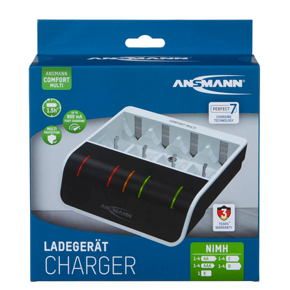 Artikelbild 7 für ANSMANN Comfort Multi Akku-Ladegerät, Artikelnummer 338576