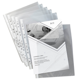 Artikelbild 1 für DURABLE Prospekthüllen DIN A4 transparent genarbt 0,06 mm, 10 St., Artikelnummer 131193