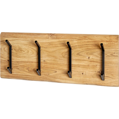 Artikelbild 6 für HAKU Möbel Wandgarderobe 52975 akazie Holz 4 Haken 90,0 x 36,0 cm, Artikelnummer 340168