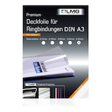 Artikelbild 1 für LMG Deckfolien für Bindemappen PREMIUM transparent, DIN A3 0,3 mm, 100 St., Artikelnummer 465587