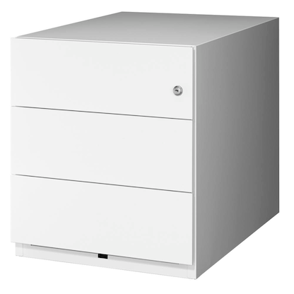 Artikelbild 5 für BISLEY Note Rollcontainer verkehrsweiß 3 Auszüge 42,0 x 56,5 x 49,5 cm, Artikelnummer 877258