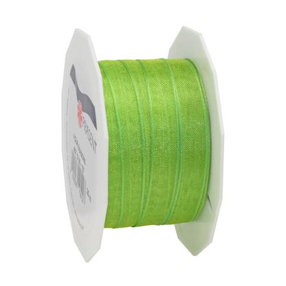 Artikelbild für PRÄSENT Geschenkband Four Seasons seidenmatt grasgrün 10,0 mm x 25,0 m, Artikelnummer 968812