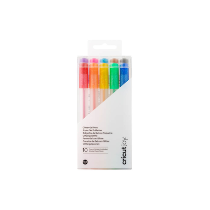 Artikelbild für cricut™ Joy Glitzer-Gelstifte für Schneideplotter farbsortiert, 10 St., Artikelnummer 958563