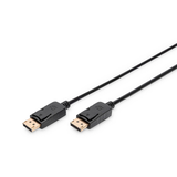 Artikelbild 1 für DIGITUS DisplayPort/DisplayPort Kabel AK-340100-150-S 15,0 m schwarz, 1 St., Artikelnummer 381359