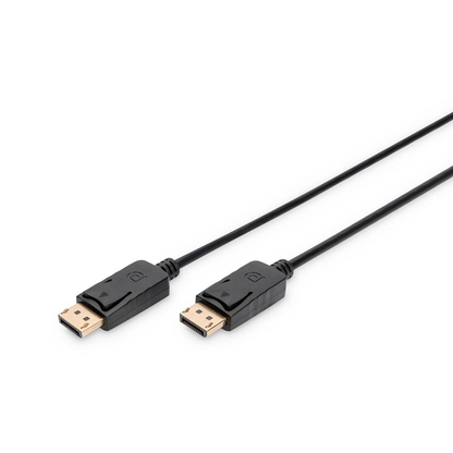 Artikelbild für DIGITUS DisplayPort/DisplayPort Kabel AK-340100-150-S 15,0 m schwarz, 1 St., Artikelnummer 381359