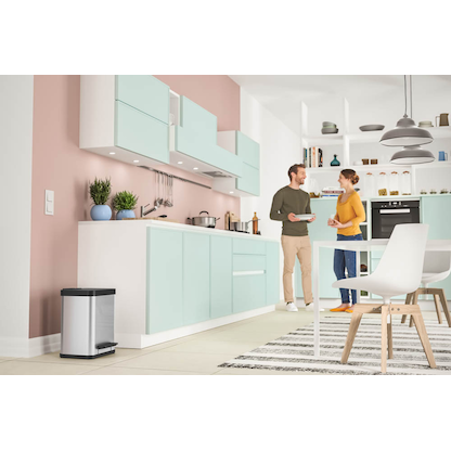 Artikelbild 5 für Hailo Öko uno Plus M Mülleimer 17,0 l silber, 1 St., Artikelnummer 353702