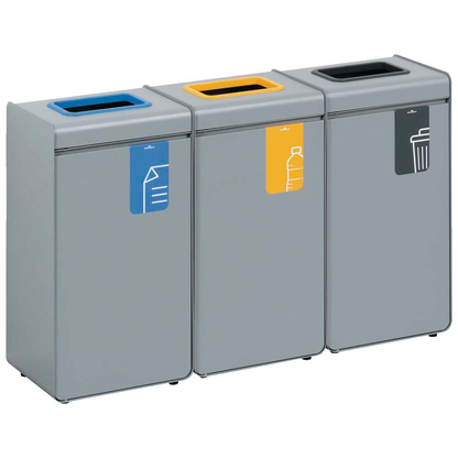 Artikelbild 2 für DURABLE DURASORT® Mülleimer 55,0 l anthrazit, 1 St., Artikelnummer 732556