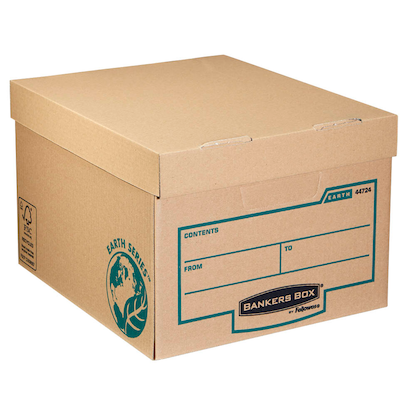 Artikelbild 2 für Bankers Box Archivboxen Bankers Box® Earth Series Budget Box braun 32,6 x 39,6 x 25,7 cm, 10 St., Artikelnummer 251266