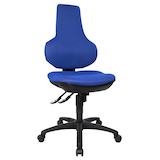 Artikelbild 1 für Topstar Bürostuhl Ergo Point® SY, EP02BB6 Stoff blau, Gestell schwarz, Artikelnummer 507913