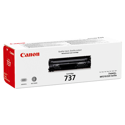 Artikelbild 3 für Canon 737 BK schwarz Toner, Artikelnummer 136453