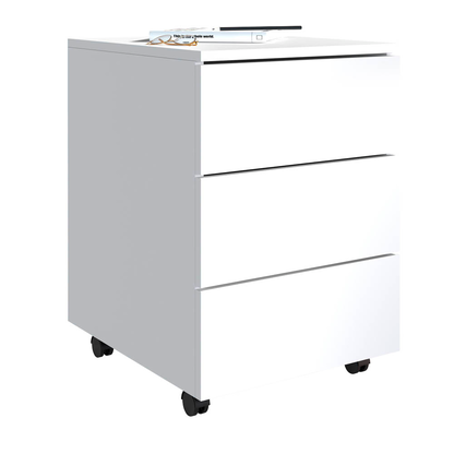 Artikelbild für VCM my office Dalosa Rollcontainer weiß 3 Auszüge 39,0 x 45,0 x 55,0 cm, Artikelnummer 911261