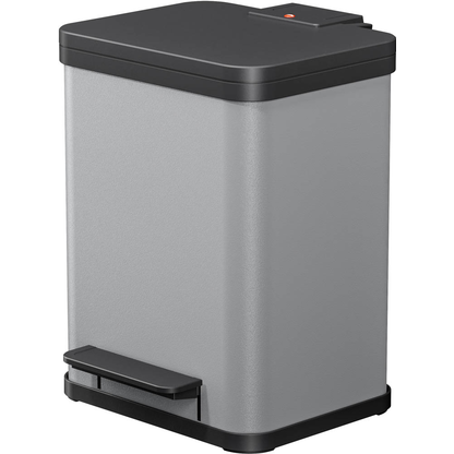Artikelbild 2 für Hailo Öko duo Plus M Mülltrenner 2x 9,0 l grau, 1 St., Artikelnummer 353678