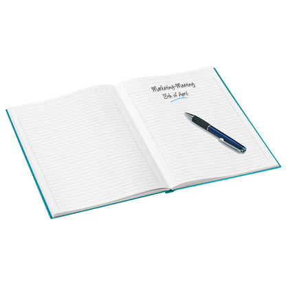 Artikelbild 3 für LEITZ Notizbuch WOW DIN A5 liniert, eisblau-metallic Hardcover 160 Seiten, 1 St., Artikelnummer 289431