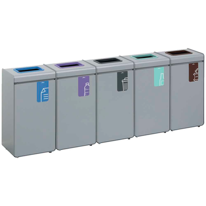 Artikelbild 3 für DURABLE DURASORT® Mülleimer 55,0 l anthrazit, 1 St., Artikelnummer 732556