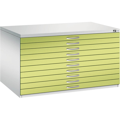 Artikelbild 4 für CP 7200 Planschrank clowngrün, lichtgrau 10 Schubladen 135,0 x 96,0 x 76,0 cm, 1 St., Artikelnummer 682942