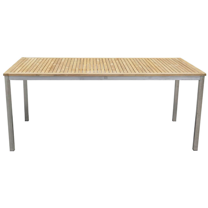 Artikelbild für Garden Pleasure Gartentisch DENVER braun rechteckig 180,0 x 90,0 x 75,0 cm, Artikelnummer 168441