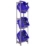 Artikelbild 1 für Simonrack Getränkekistenregal KIT SIMONBOTTLE 3 GRIS 330100024184033 grau 40,0 x 30,0 x 180,0 cm, Artikelnummer 742811