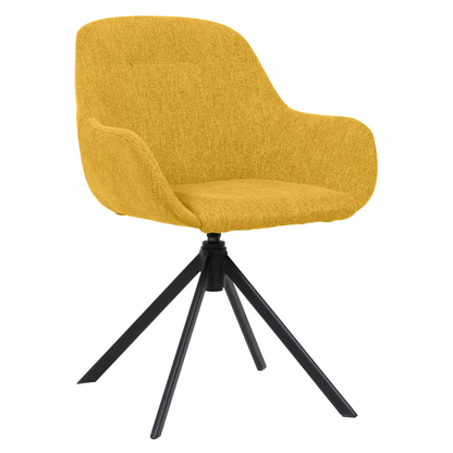 Artikelbild für meet powered by PAPERFLOW Besuchersessel SIRA FTSIRA.01.20 gelb Stoff, 1 St., Artikelnummer 852182