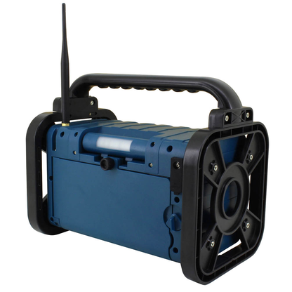 Artikelbild 2 für soundmaster DAB85BL Baustellenradio blau, schwarz, Artikelnummer 223477