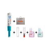 Artikelbild 1 für testo 206-pH1 Starter-Set für Flüssigkeiten pH- und Temperatur-Messgerät weiß, Artikelnummer 428837