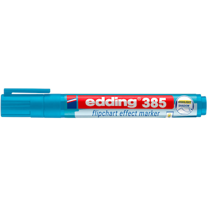 Artikelbild 3 für edding 385 Flipchart-Marker blau 1,0 - 5,0 mm, 1 St., Artikelnummer 530507