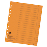 Artikelbild 1 für FALKEN Trennblätter DIN A4 1-0 orange, 230 g/qm, 100 St., Artikelnummer 958538